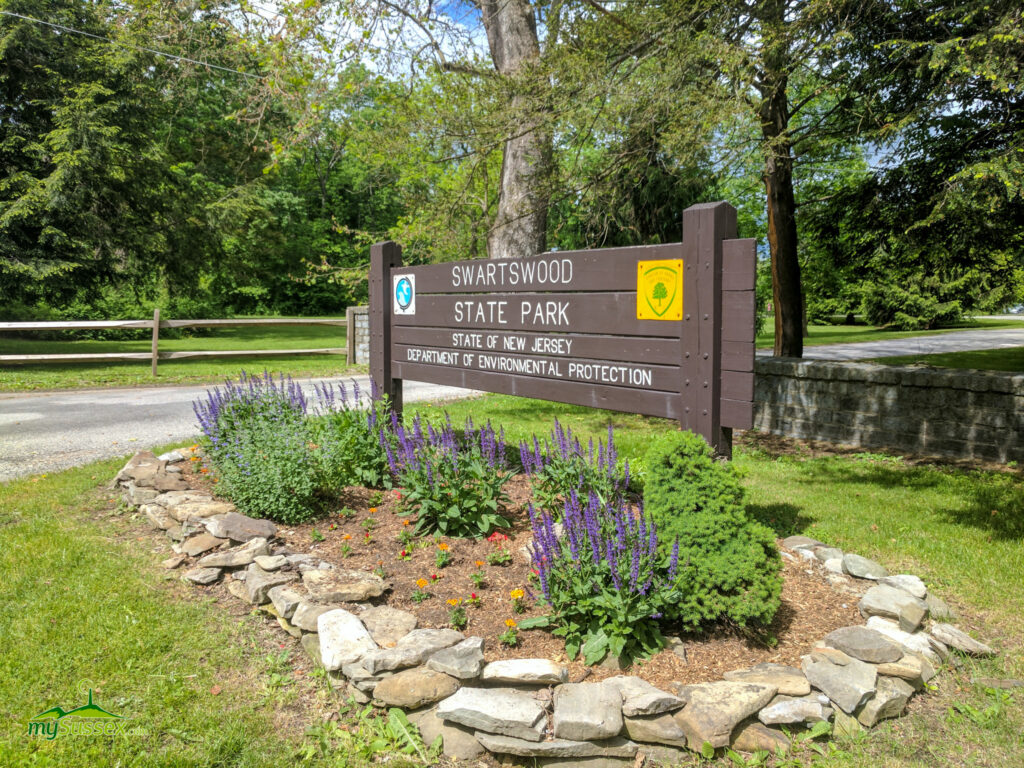 Swartswood State Park Entrance Sign